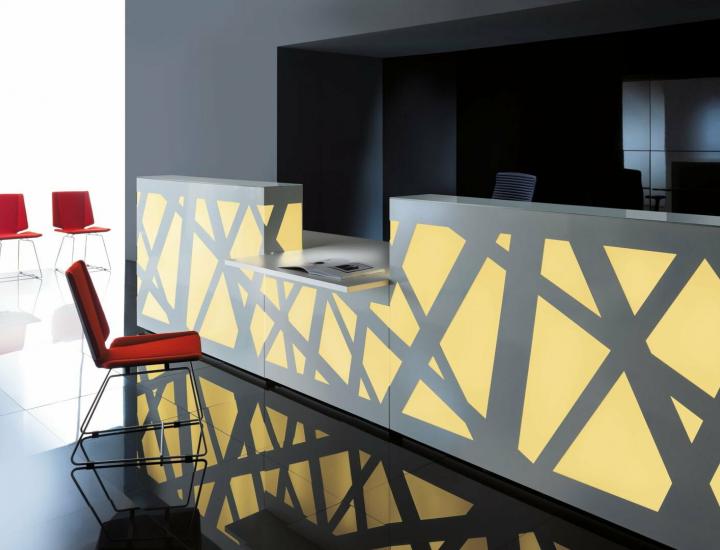 Banque d'accueil ZIG-ZAG - Ref : LZG34_2