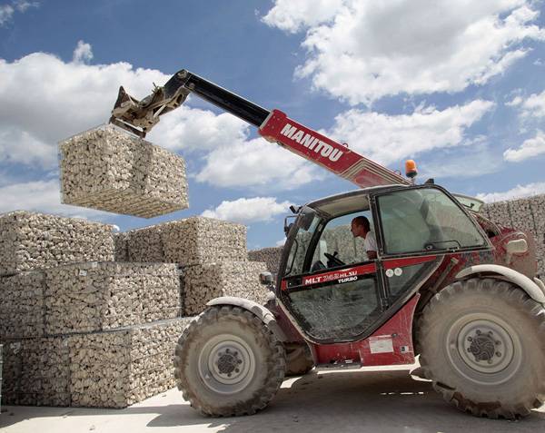 Gabion Stonebox - Pierre calcaire de Comblanchien - Diamètre 80/150 mm - Poids 1600 Kg_2