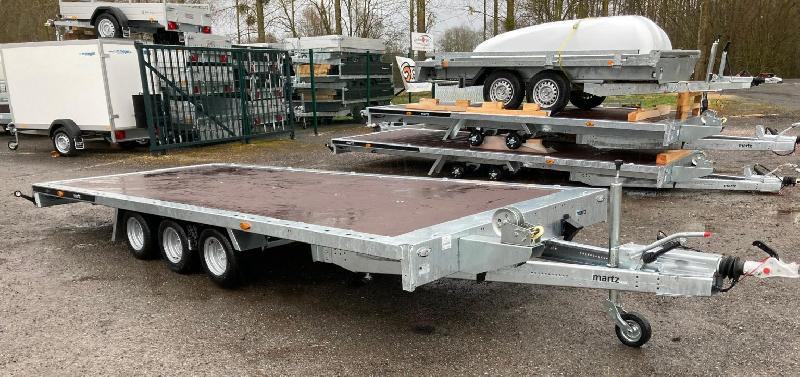 Remorque porte voiture-plateau - 5,90 X 2,15 M - 3500 KG - MARTZ GT PLATEAU 600/3S_2