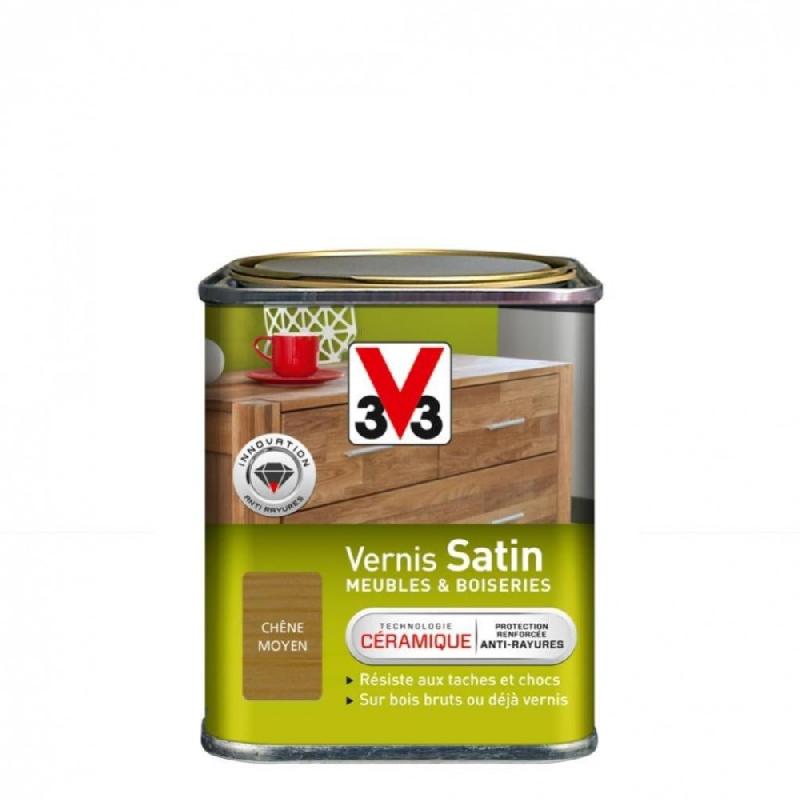 Vernis meuble et objet V33 - chêne moyen satiné - 0.25L_2