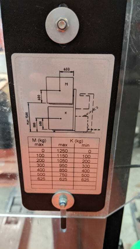 Gerbeur électrique d'occasion Toyota 7SLL12.5F - 1250 KG - hauteur de levage 2350 MM - année 2010_2