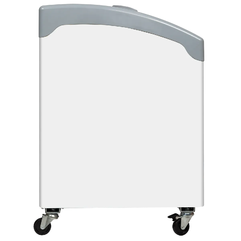 Congélateur vitré de crème glacée NIC401SCEB (388 / 298) blanc TEFCOLD_2