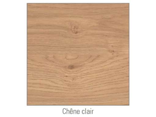 Bureau droit IDRA - 160*80 cm - Pieds alu avec passe-câble - plateau imitation Chêne clair - neuf_2