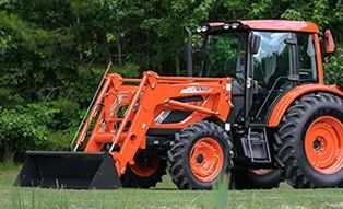 Tracteur agricole Rx7320PC Creeper - Kioti - Moteur diesel CRDI 73 HP, transmission hydraulique et cabine de luxe_2