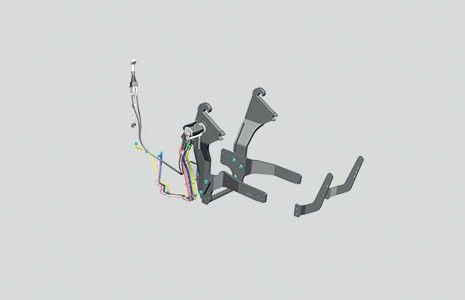 Chargeur frontal - lamborghini trattori - capacité de levage allant jusqu'à quatre mètres au nivelage hydraulique automatique ou mécanique et aux commandes mécaniques ou électrohydrauliques_2