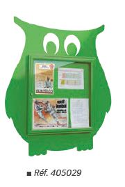 Vitrine thématique d'extérieur 30mm - mise en valeur des informations - LIGNE ENFANTS_2