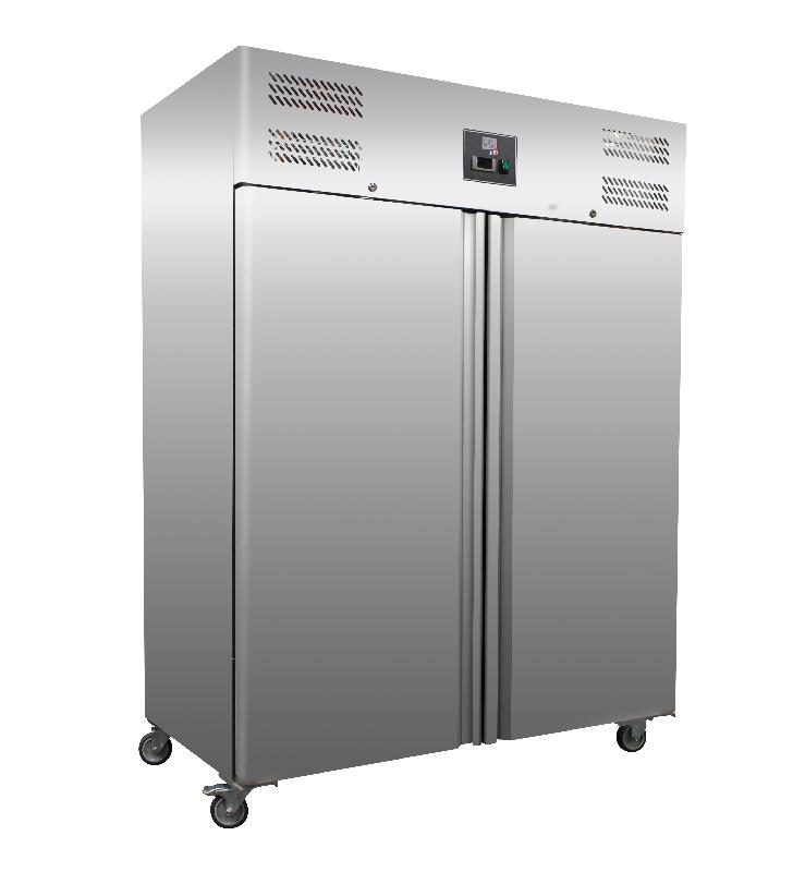 Armoire refrigeree positive inox 1400l, 2 portes, gaz r290 L2G_2