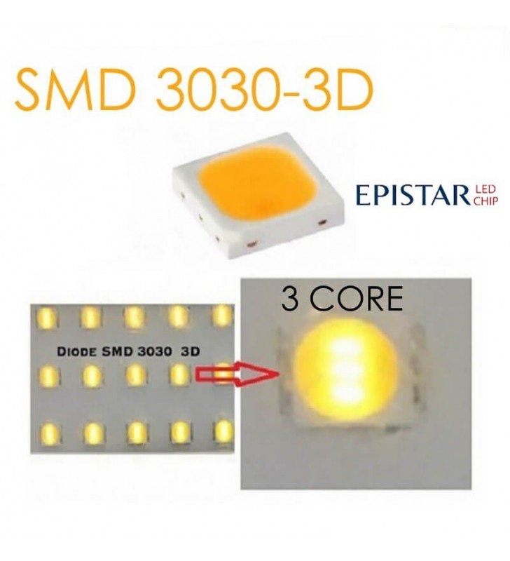 Cloche LED industrielle 100W - Epistar 3030 3D - 125Lm/W - IP65 - Réf 4801C2_2