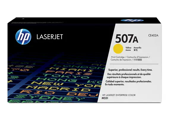 HP 507A toner LaserJet jaune authentique_2