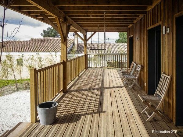 Lames de terrasses FP Bois - Pin Maritime traité Classe 4 - Largeur 165mm_2