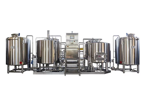 Salle de brassage 3 cuves pour la production de 2500 litres de moût de bière fini -25HL_2