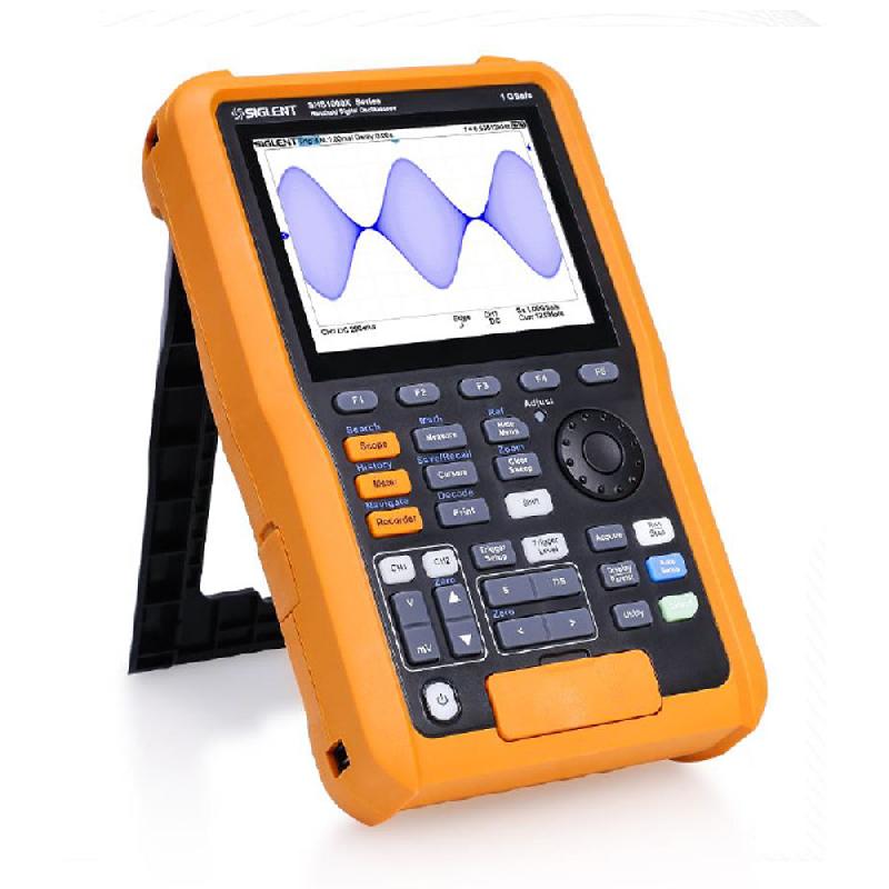 SHS1102X - Oscilloscope numérique portable 2 voies 100 MHz, entrées isolées 1000 V CAT II / 600 V CAT III, IP51, écran 5,6