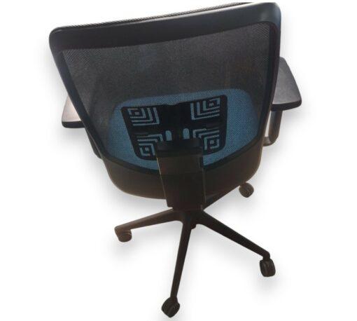 Fauteuil de bureau Flash C II - assise tissu - dossier résille 3D réglable - d'occasion - ergonomique et économique_2