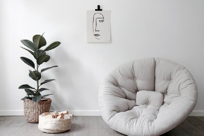 Fauteuil futon convertible Nido Chair - couleur lin - design, pratique et ultra résistant_2