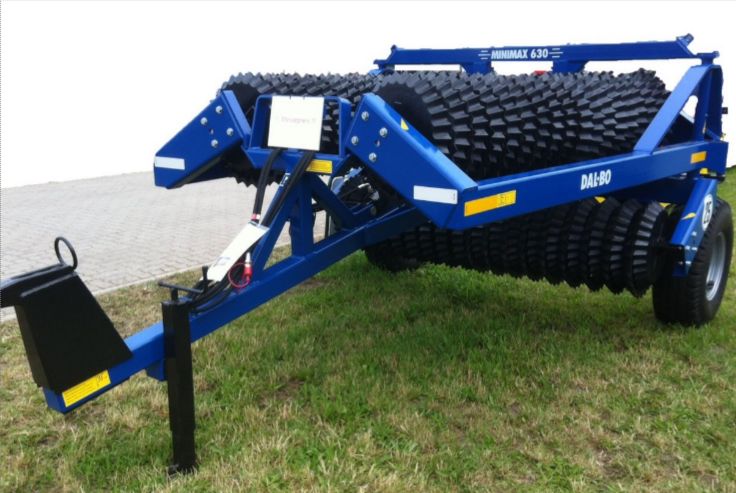 Minimax 3-delt Rouleau agricole - Dalbo - 4.50-9.30m, repliage hydraulique et système DUOFLEX_2