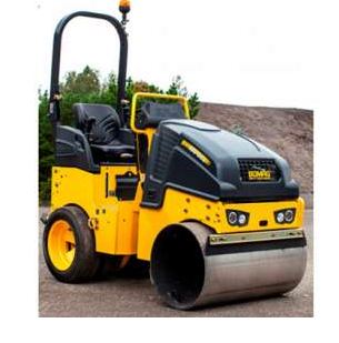 Équipement de chantier BW 100 SCC 5 Bomag avec système de vibration intelligent