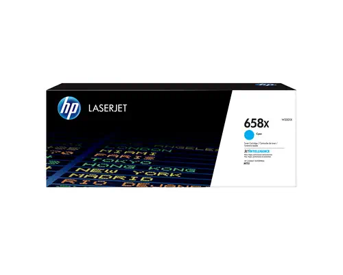 Toner cyan LaserJet HP 658X authentique grande capacité_2