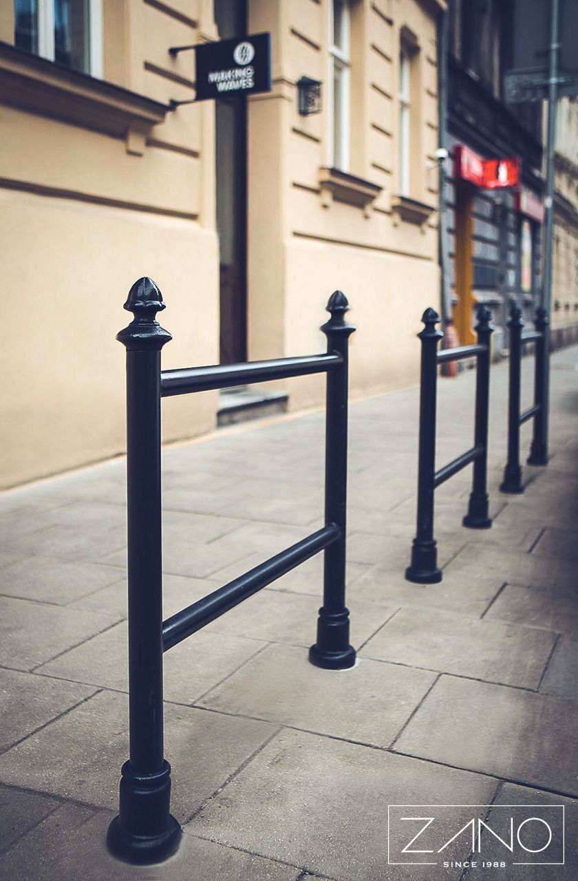 05.054 Arceau urbain Old Town - Zano - Acier au carbone - Hauteur totale 140 cm - Design élégant et fonctionnel_2