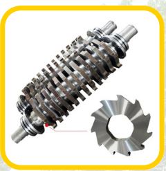 Broyeur industriel double arbre multi-matériaux  - MBR 400_2