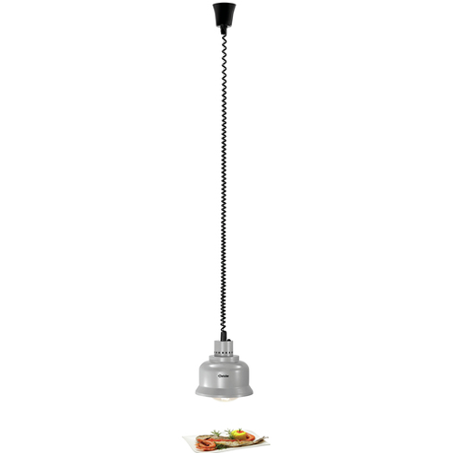 Lampes chauffantes rétractables buffets et comptoirs Argent | Bartscher - 114278_2
