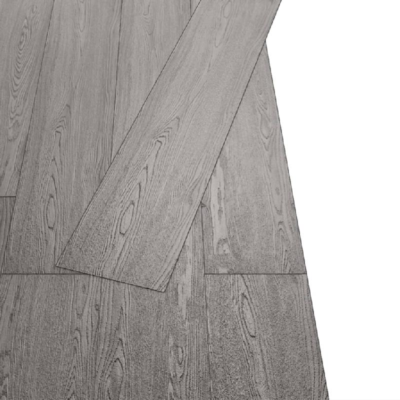 Vidaxl planches de plancher pvc autoadhésif 2,51 m² 2 mm gris foncé 342878_2