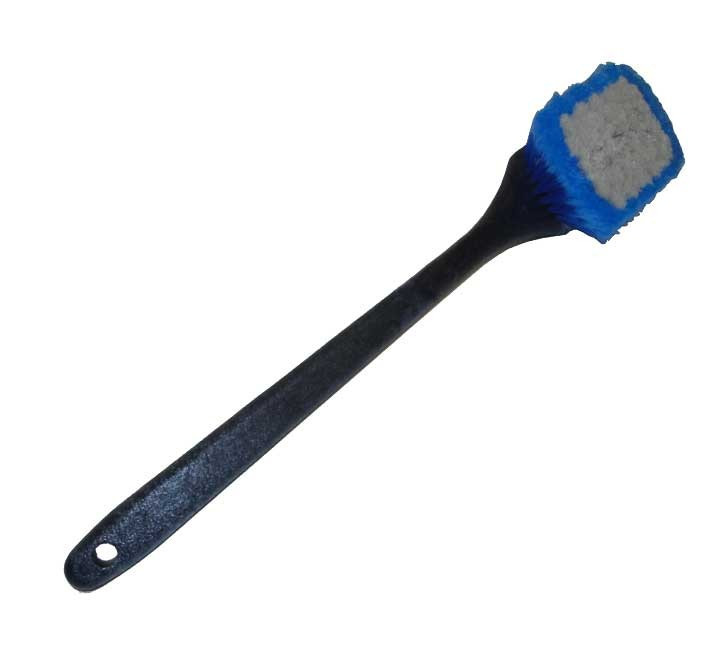 Brosse de lavage jantes manche long 50cm bleu_2