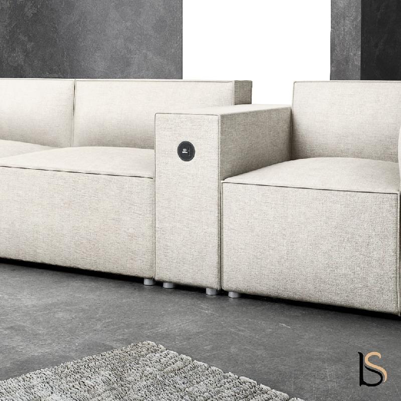 Canapé d'accueil 3 places Planer - Mobel Linea_2