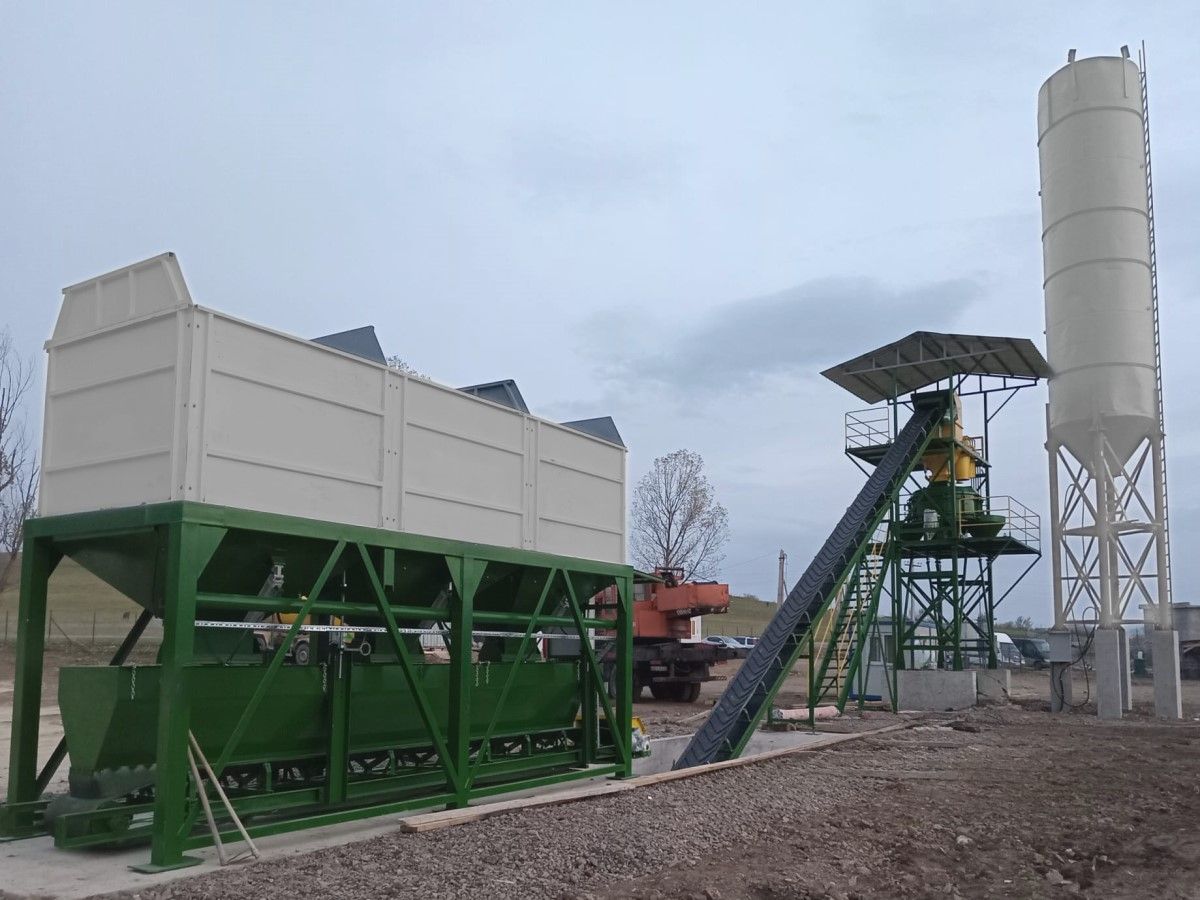 Centrale à béton 30 m³ - Mélangeur planétaire 0.75 L - Garantie 3 ans_2