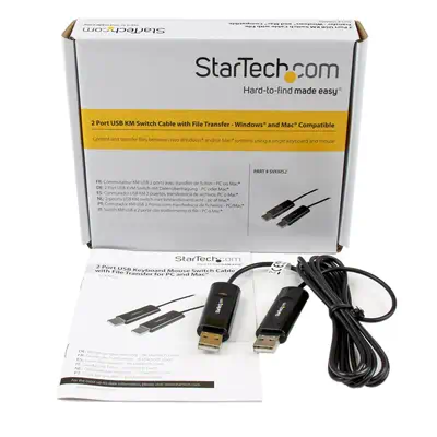 StarTech Cble KM USB 2.0 avec transfert de données_2
