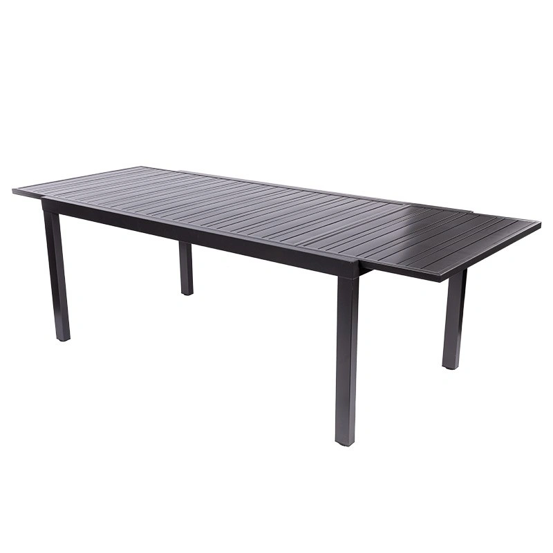 Table de jardin extensible compact 180/240x95x75cm – MTF – aluminium – 2nab3125_2
