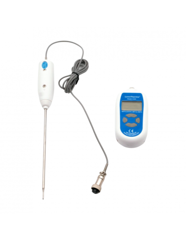 Thermomètre à piquer THERMO-3305 - Étanche, sonde externe 150 mm, HACCP, -40°C à +330°C_2