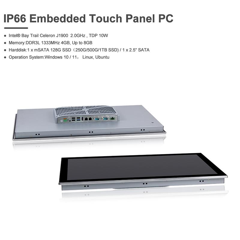 Panel PC industriel fanless 21,5 pouces Full HD Intel® Celeron® J1900 - EVI-J215WCC_2