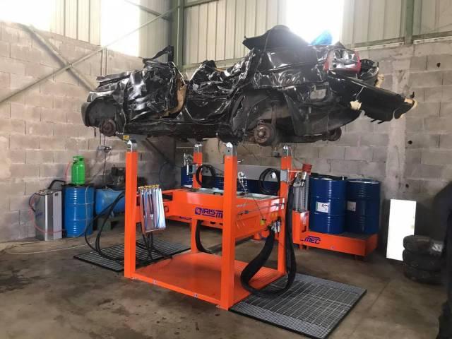 Îlot de dépollution VHU Iris Mec - IBQ 4T avec système de récupération des fluides et huiles_2