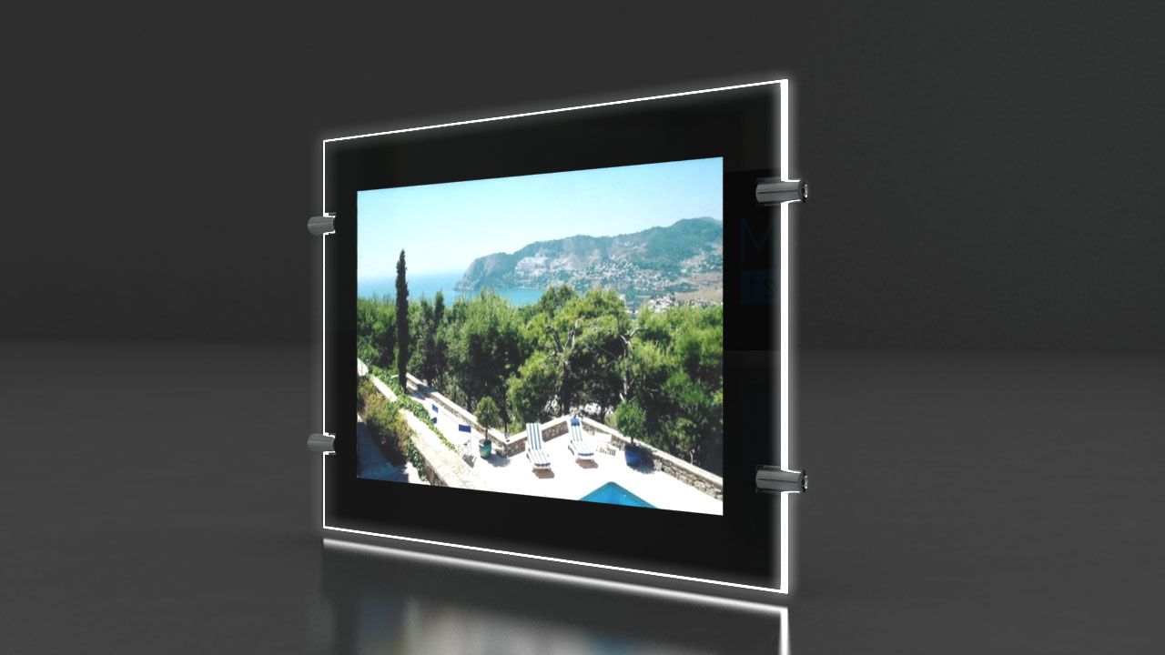 Nero - Porte-affiche LED A3 - Immocom - Ultra haute luminosité 6000 lumens_2