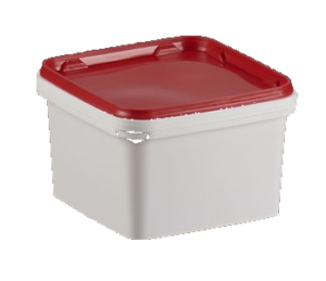 Seau en polypropylène avec anse en plastique ou métal