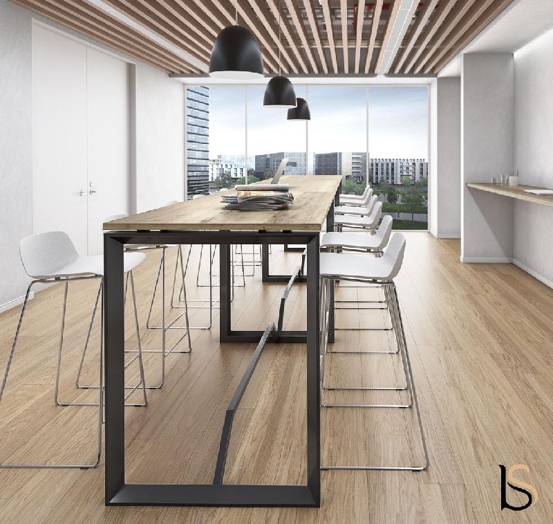 Table haute Star - Mobel Linea - 120, Anthracite, Anthracite_2