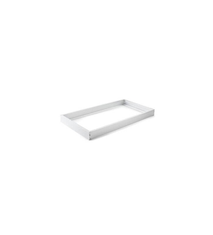 Caisson de saillie 30x60cm en aluminium blanc - réf kitsai306 - pour panneaux LED_2