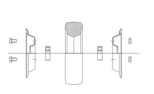 Chariot plateforme monobloc - 1 dossier fixe - Capacité 500 kg - Dimensions jusqu'à 1200x800 mm_2