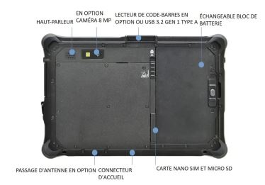 Tablette durcie 8