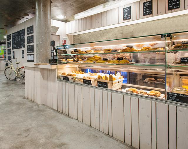 Vitrine réfrigérée E-Line - adaptable et compacte pour cafétéria, boulangerie, chocolats, glaces, salades et take-away_2