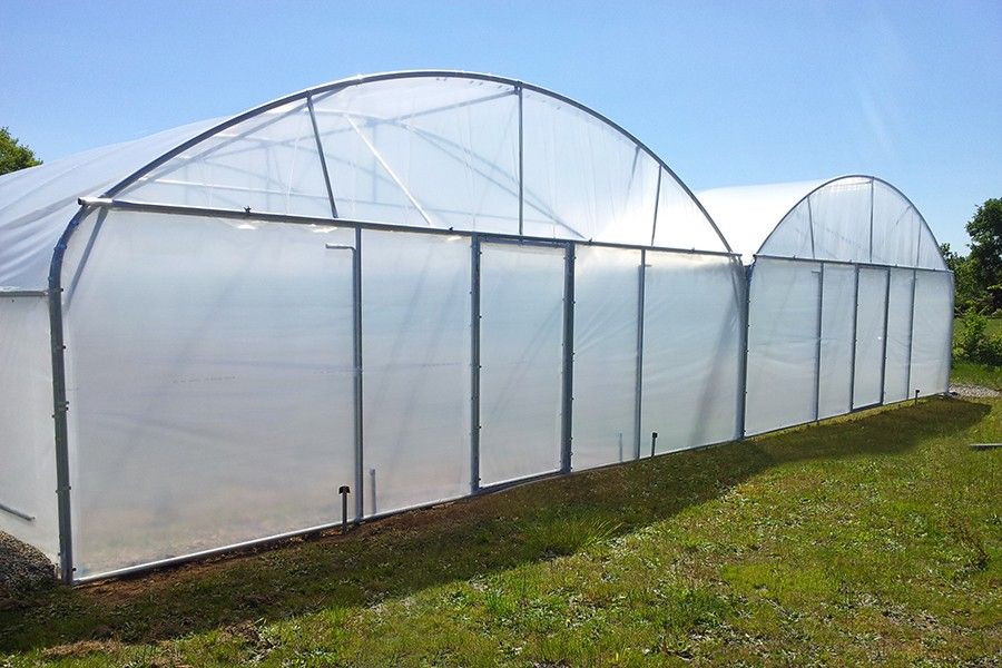 Bitunnel 7.80 m serre tunnel serres val de loire longueur 8 m