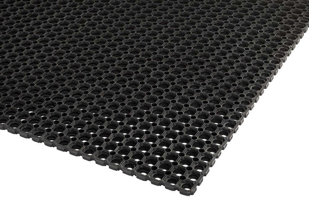 Caillebotis caoutchouc standard ou sur-mesure - antidérapants, drainants et résistants, disponibles en plusieurs dimensions_2