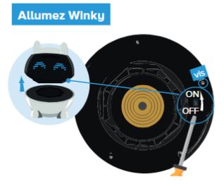 ROBOT ÉDUCATIF ÉVOLUTIF PROGRAMMATION COMPAGNON DE JEU WINKY MAINBOT_2