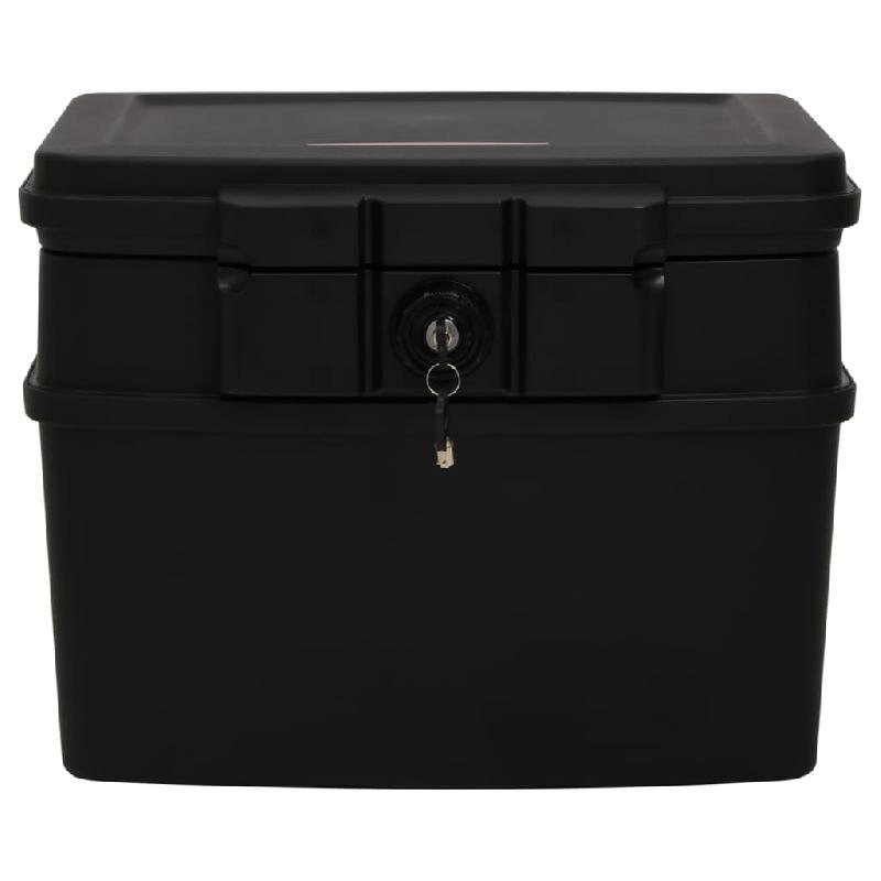 Vidaxl coffre-fort noir 44x37x34 cm 154962_2
