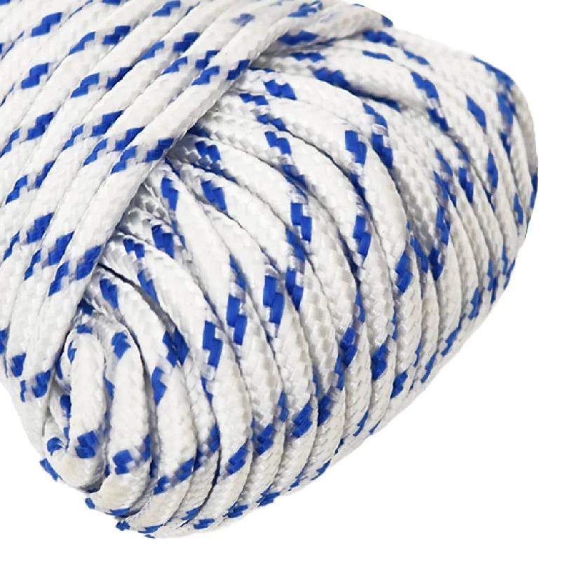 Vidaxl corde de bateau blanc 4 mm 500 m polypropylène 152278_2
