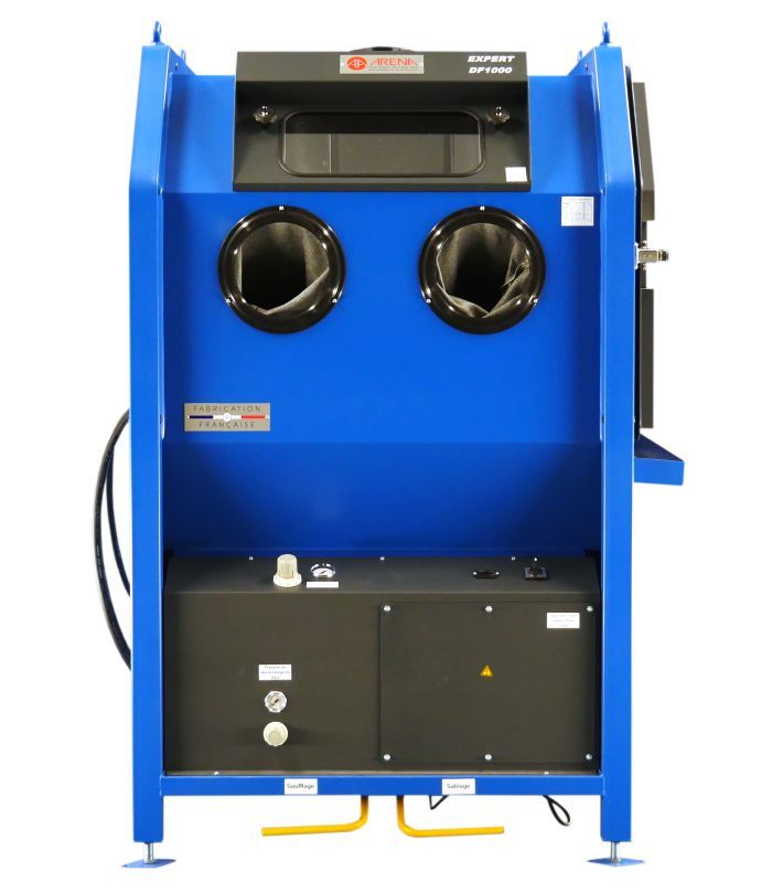 Cabine de sablage professionnelle pour sablage et microbillage