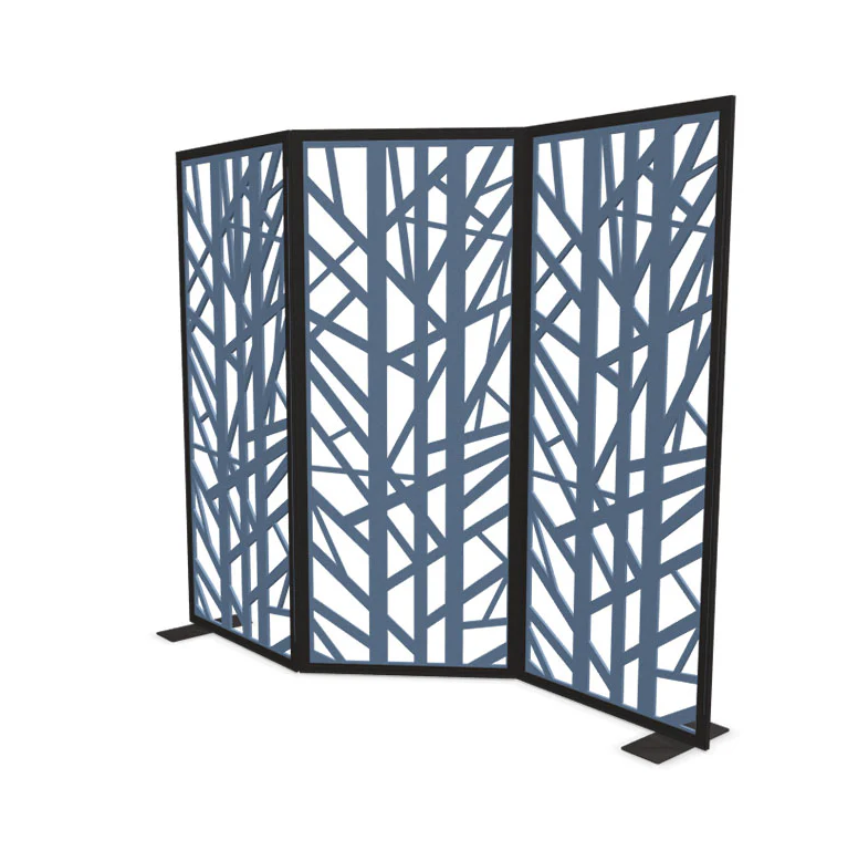 Cloison acoustique suspendue pour bureaux modernes_2