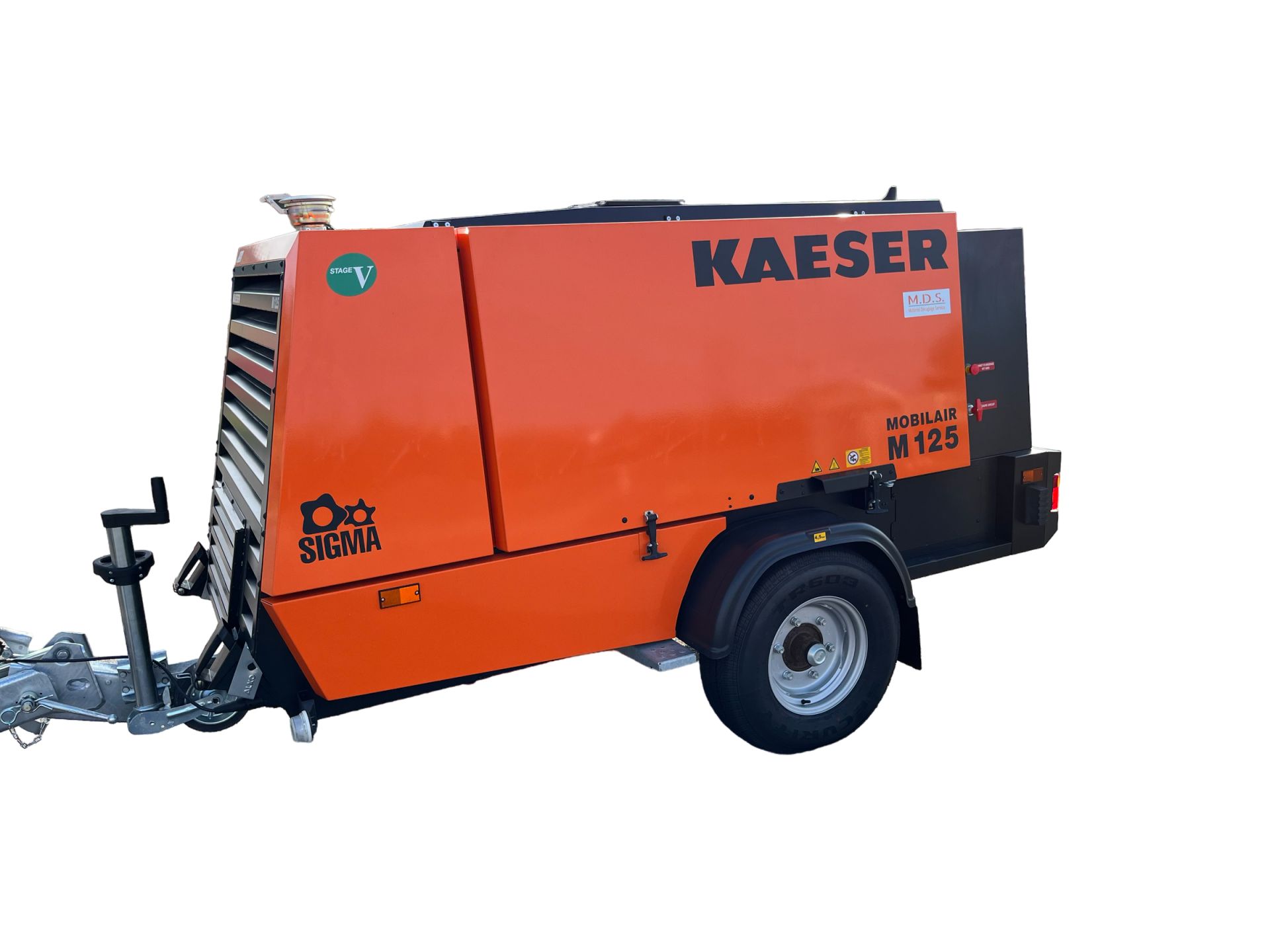 Compresseur mobile de chantier KAESER M125A1 11500l/mn_2