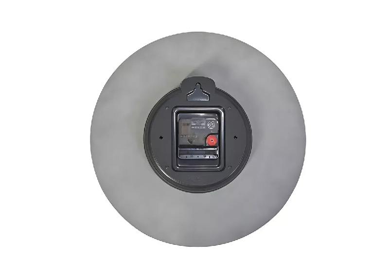 Horloge murale bois gris_2