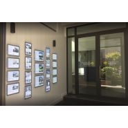 Porte affiche - LED hybride recto verso - _0